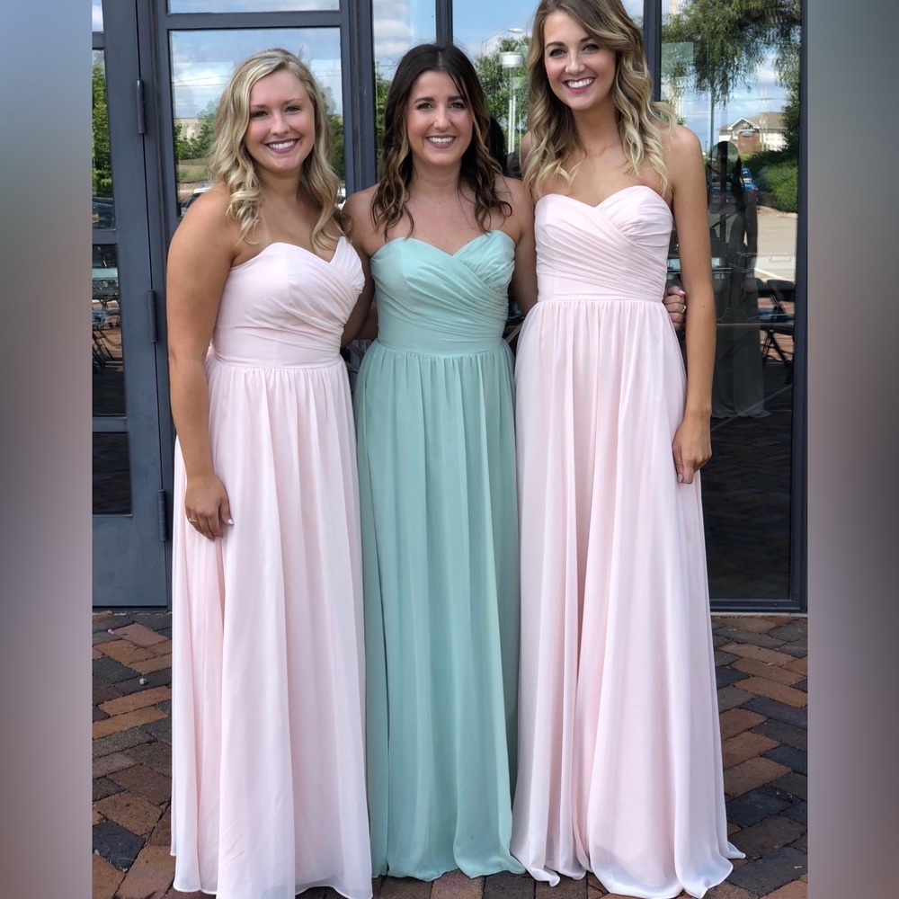 Blush Pink Bridesmaid Dress